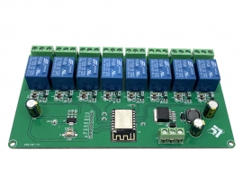 8 Channel ESP8266 Wireless WIFI Relay Module ESP-12F Development Board